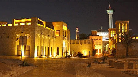 معماری سنتی خانه شیخ سعید آل مکتوم