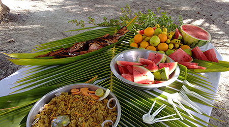 غذا خوردن در مالدیو